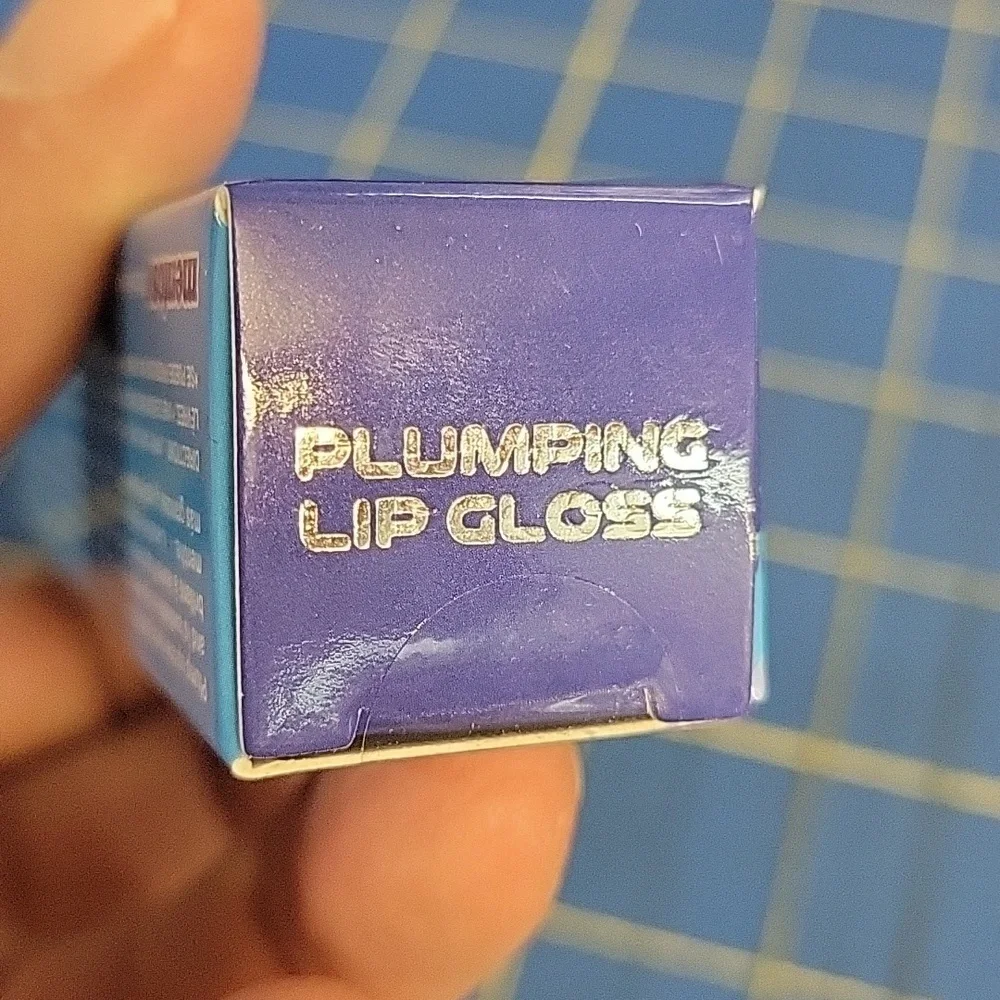 Rude Mentos Beauty Plumping Lip Gloss Fresh Mint New Tube In Box